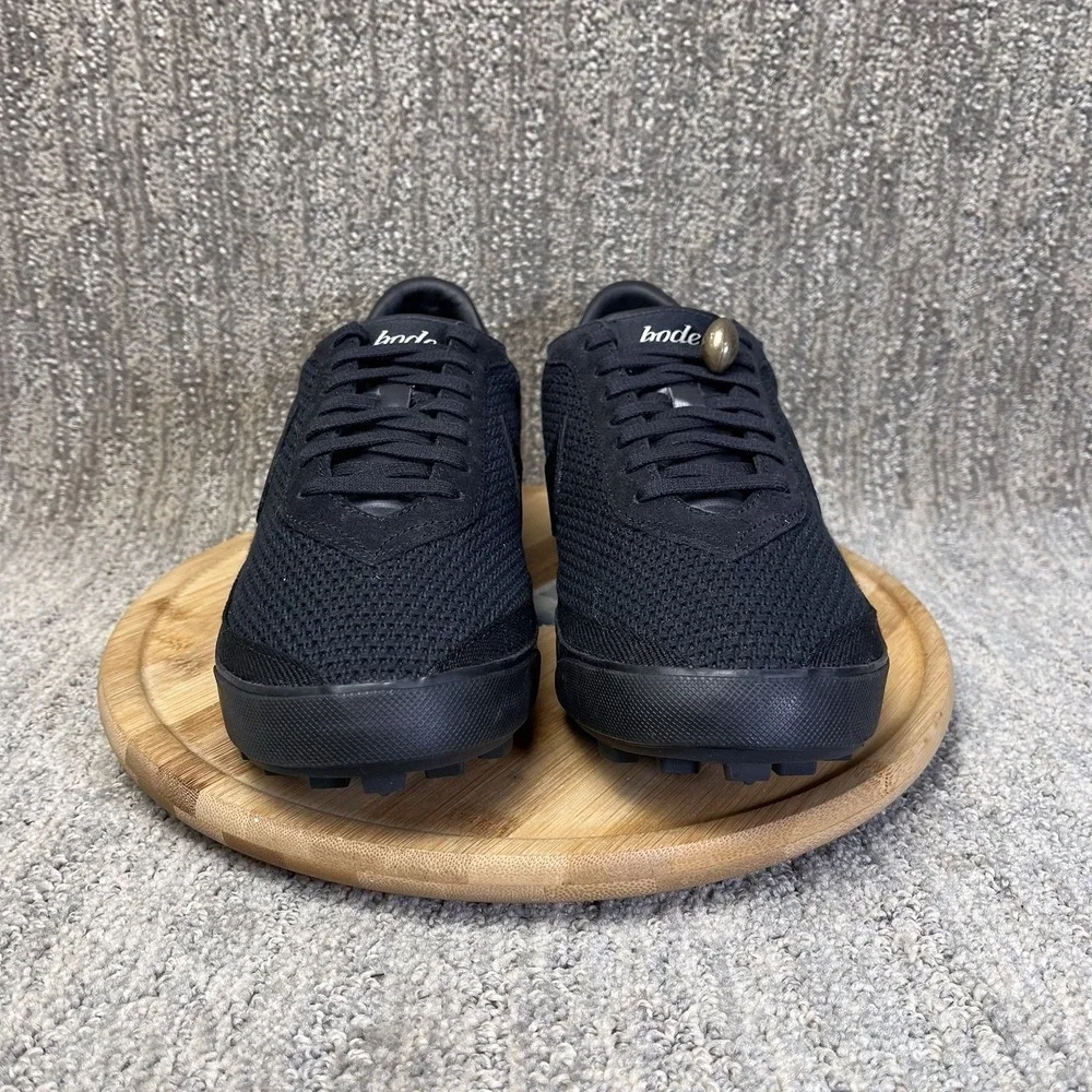 BODE x Nike Astro Grabber SP Men's Size 9 Black FQ6892-001 Waffle Knit Sneakers
